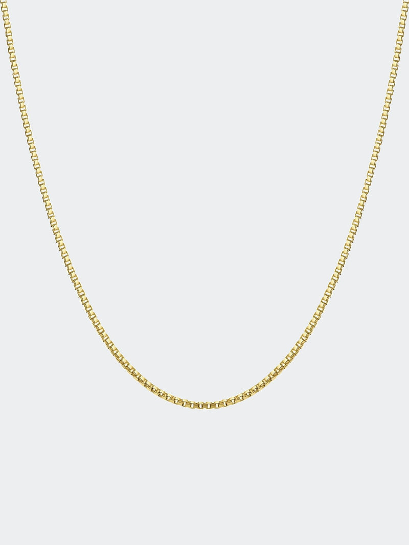 Gold-Boxkette 2MM und 3MM | Letzte Einheiten im Angebot